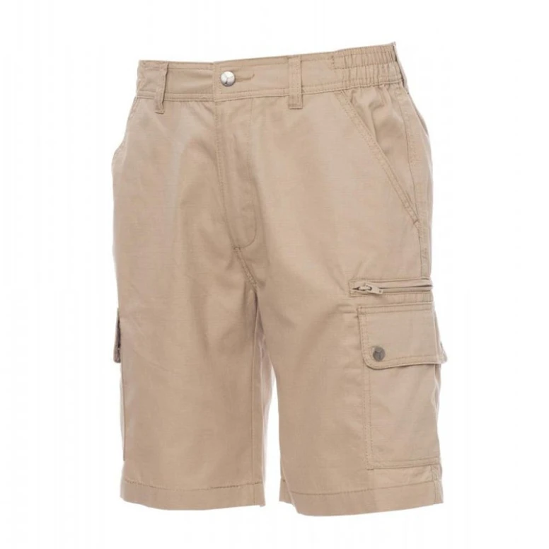Bermudas de trabajo Multibolsillos de verano de corte clásico - Payper