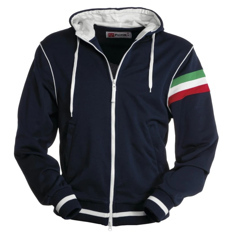 Sudadera con cremallera completa y costuras reforzadas Kansas - Payper