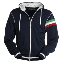 Sudadera con cremallera completa y costuras reforzadas Kansas - Payper
