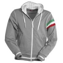 Sudadera con cremallera completa y costuras reforzadas Kansas - Payper