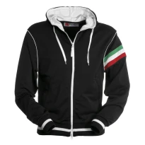 Sudadera con cremallera completa y costuras reforzadas Kansas - Payper