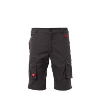 Bermudas de trabajo Unisex Multibolsillos Stretch Payper Next 400 Pantalones cortos AY 7601
