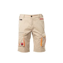 Bermudas de trabajo Unisex Multibolsillos Stretch Payper Next 400 Pantalones cortos AY 7601