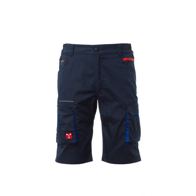 Bermudas de trabajo Unisex Multibolsillos Stretch Payper Next 400 Pantalones cortos AY 7601