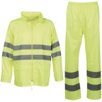 Conjunto Impermeable de trabajo Alta Visibilidad Multibolsillos Payper Hi-Vi Rainset AY 7591