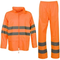 Conjunto Impermeable de trabajo Alta Visibilidad Multibolsillos Payper Hi-Vi Rainset AY 7591 2