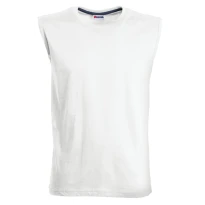 Camiseta sin mangas de cuello redondo y hombros anchos 100% Algodón Shore - Payper