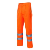 Pantalón forrado de trabajo Alta visibilidad Multibolsillos Velilla F160