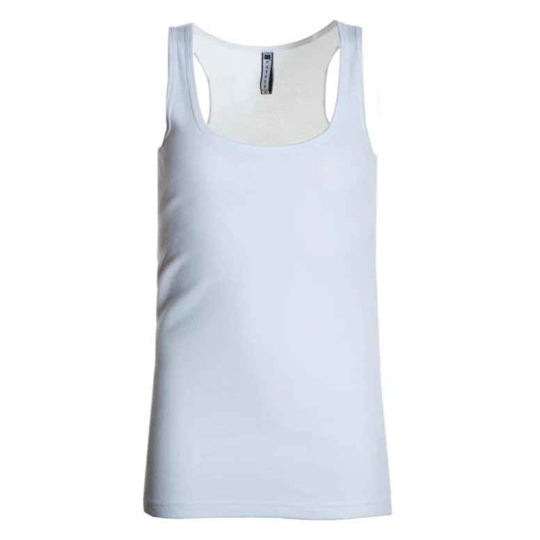 Camiseta sin mangas de cuello redondo amplio 100% Algodón Look Man - Payper