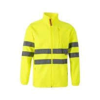 Sudadera con cremallera larga de trabajo en forro polar Alta visibilidad Multibolsillos Velilla 181