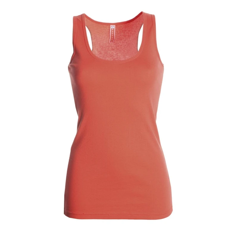 Camiseta sin mangas de cuello redondo amplio 100% Algodón Look - Payper