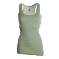 Camiseta sin mangas de cuello redondo amplio 100% Algodón Look - Payper