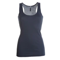 Camiseta sin mangas de cuello redondo amplio 100% Algodón Look - Payper