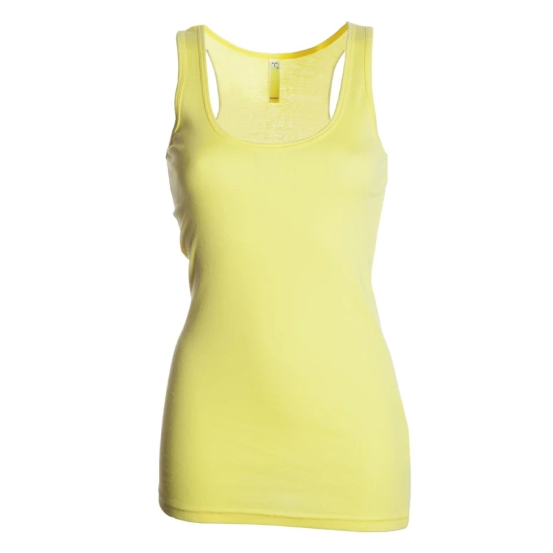 Camiseta sin mangas de cuello redondo amplio 100% Algodón Look - Payper