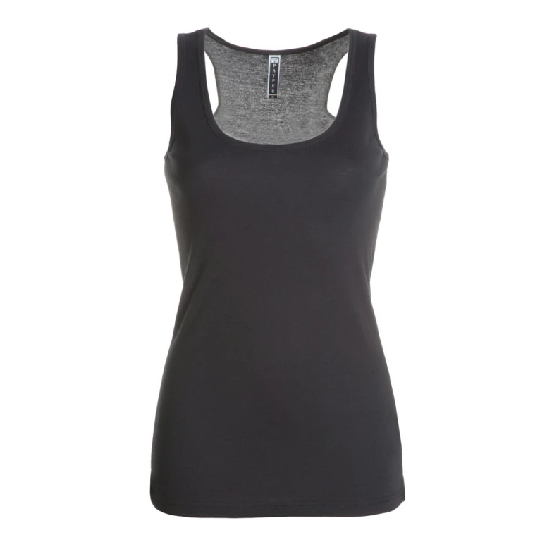 Camiseta sin mangas de cuello redondo amplio 100% Algodón Look - Payper