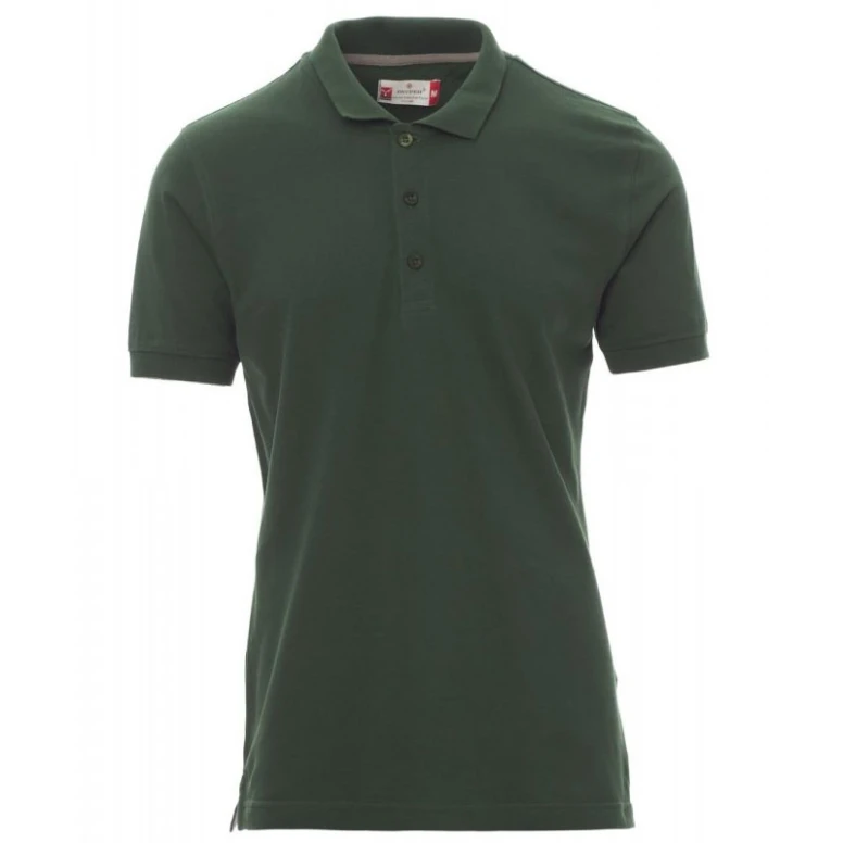 Polo de trabajo Venice de manga corta con refuerzos laterales de algodón - Payper