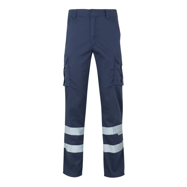 Pantalón de trabajo Alta visibilidad Elástico Multibolsillos Velilla 103014S
