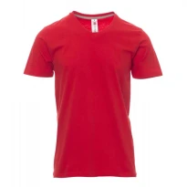 Camiseta de cuello en V de manga corta de algodón V-Neck - Payper