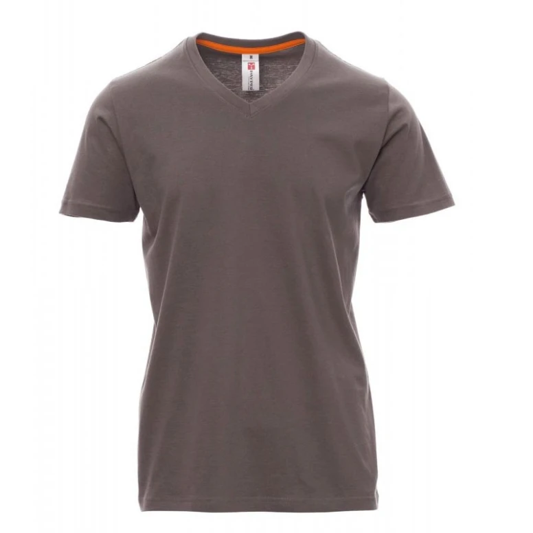 Camiseta de cuello en V de manga corta de algodón V-Neck - Payper