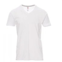 Camiseta de cuello en V de manga corta de algodón V-Neck - Payper