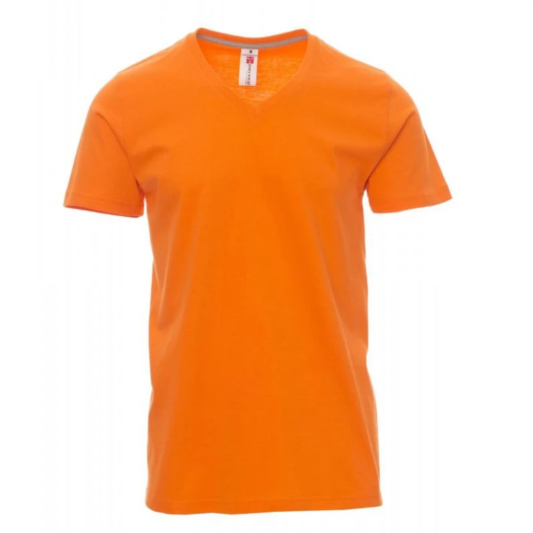 Camiseta de cuello en V de manga corta de algodón V-Neck - Payper