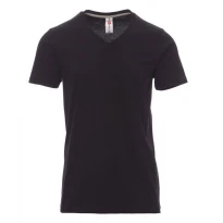 Camiseta de cuello en V de manga corta de algodón V-Neck - Payper