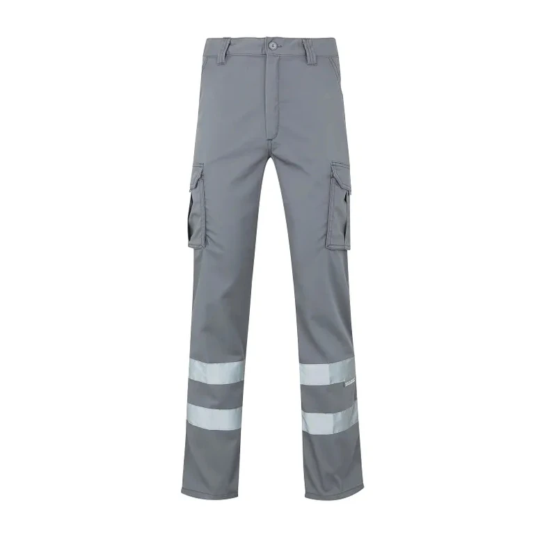 Pantalón de trabajo Alta visibilidad Elástico Multibolsillos Velilla 103014S
