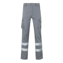 Pantalón de trabajo Alta visibilidad Elástico Multibolsillos Velilla 103014S