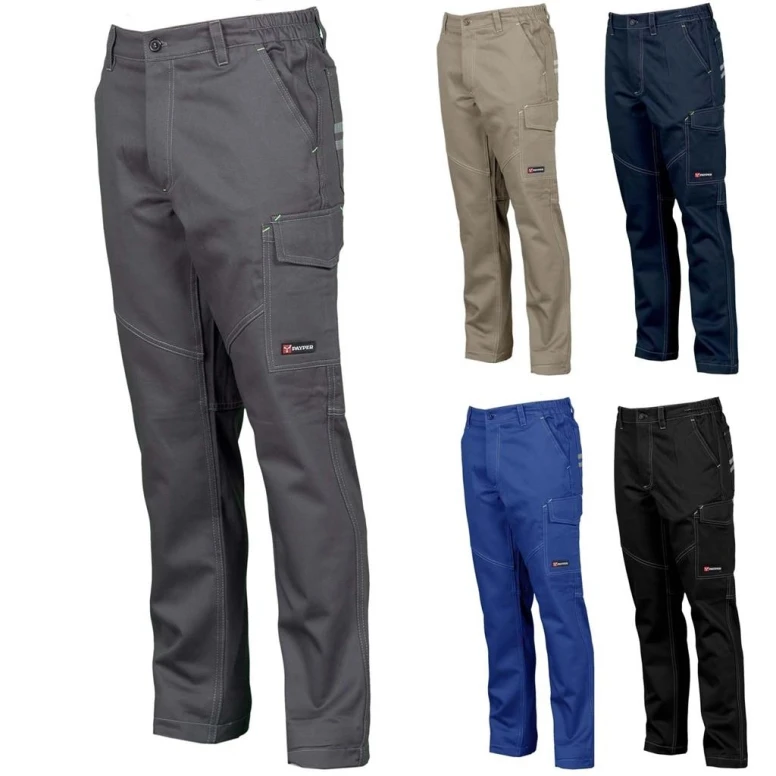 Pantalones de trabajo Worker Multibolsillos con triple costura para todas las estaciones - Payper