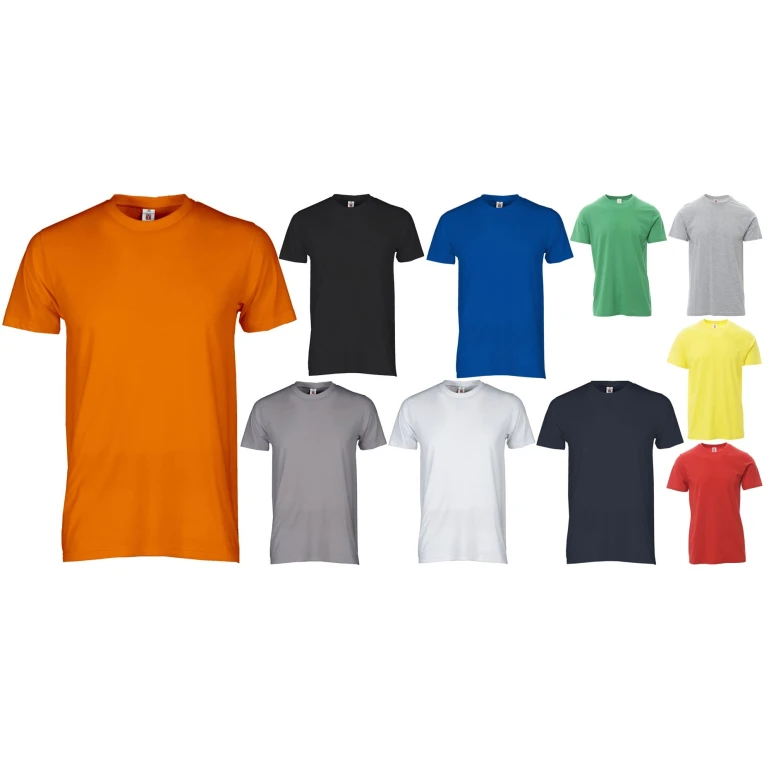 Camiseta de cuello redondo de manga corta 100% Algodón Print - Payper