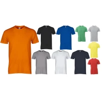 Camiseta de cuello redondo de manga corta 100% Algodón Print - Payper