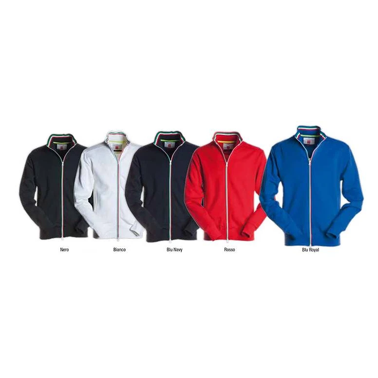 Liquidación total - Sudadera Cremallera completa Nazionale - Payper AY 7532 Talla 3XL rojo