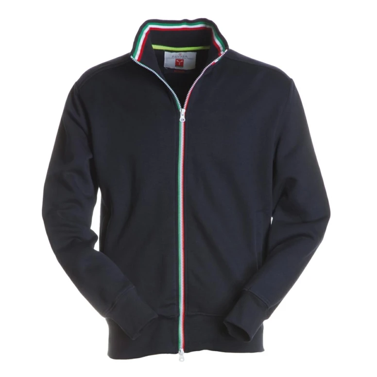 Liquidación total - Sudadera Cremallera completa Nazionale - Payper AY 7532 Talla 3XL rojo