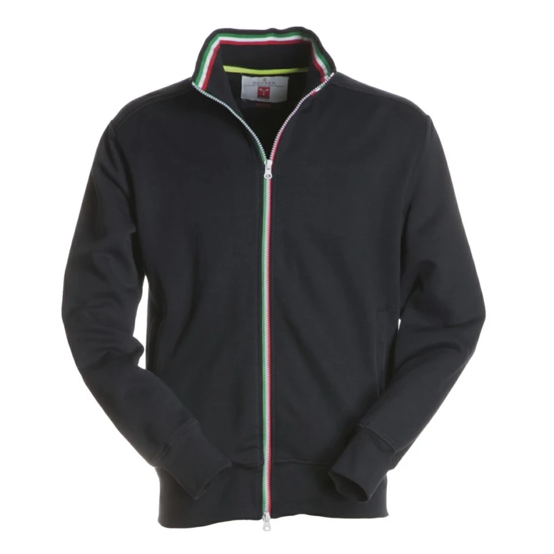 Liquidación total - Sudadera Cremallera completa Nazionale - Payper AY 7532 Talla 3XL rojo