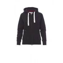 Sudadera de trabajo con cremallera larga y capucha Payper Dallas Lady+ AY 7536