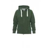 Sudadera de trabajo con cremallera larga y capucha Payper Dallas Lady+ AY 7536