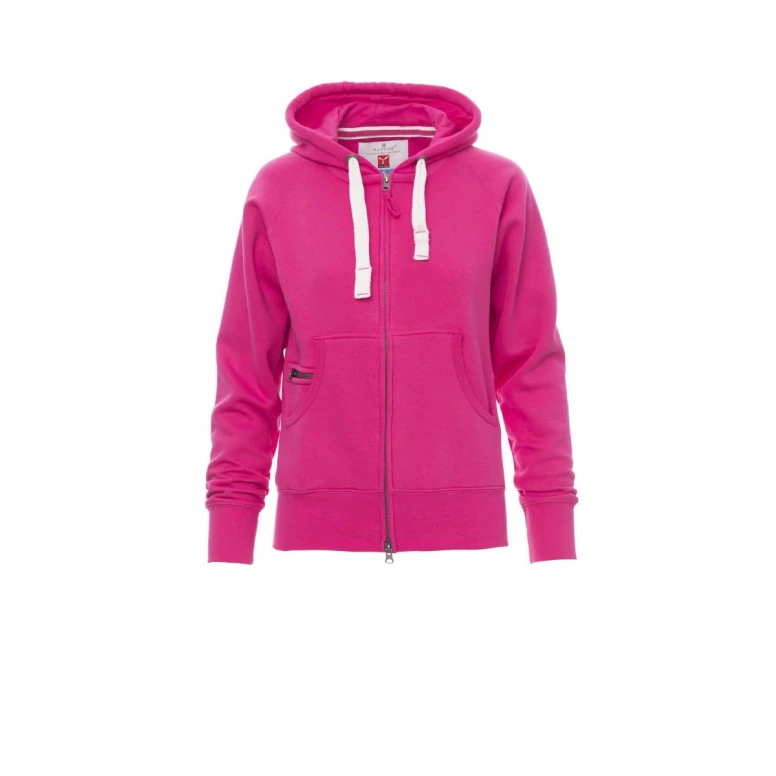 Sudadera de trabajo con cremallera larga y capucha Payper Dallas Lady+ AY 7536