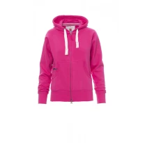 Sudadera de trabajo con cremallera larga y capucha Payper Dallas Lady+ AY 7536