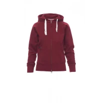 Sudadera de trabajo con cremallera larga y capucha Payper Dallas Lady+ AY 7536