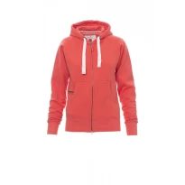 Sudadera de trabajo con cremallera larga y capucha Payper Dallas Lady+ AY 7536