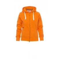 Sudadera de trabajo con cremallera larga y capucha Payper Dallas Lady+ AY 7536