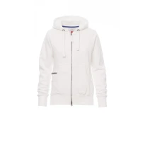 Sudadera de trabajo con cremallera larga y capucha Payper Dallas Lady+ AY 7536