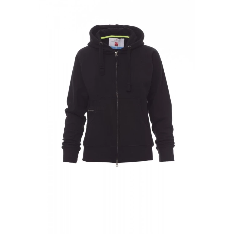 Sudadera de trabajo con cremallera larga y capucha Payper Dallas Lady+ AY 7536