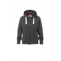 Sudadera de trabajo con cremallera larga y capucha Payper Dallas Lady+ AY 7536