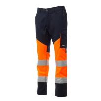 Pantalón Bicolor de trabajo Alta Visibilidad Multibolsillos Payper Working Summer AY 7593