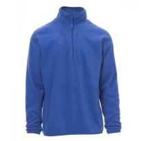 Liquidación total -Sudadera de trabajo en micropolar ligero con elástico en las mangas Soft+ - Payper Talla 3XL azul marino