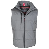 Liquidación total - Chaleco de trabajo Multibolsillos 100% poliéster Daytona - Payper AY 7145 Talla M negro/amarillo