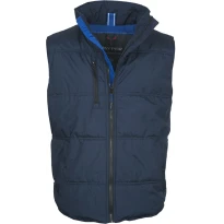 Liquidación total - Chaleco de trabajo Multibolsillos 100% poliéster Daytona - Payper AY 7145 Talla M negro/amarillo