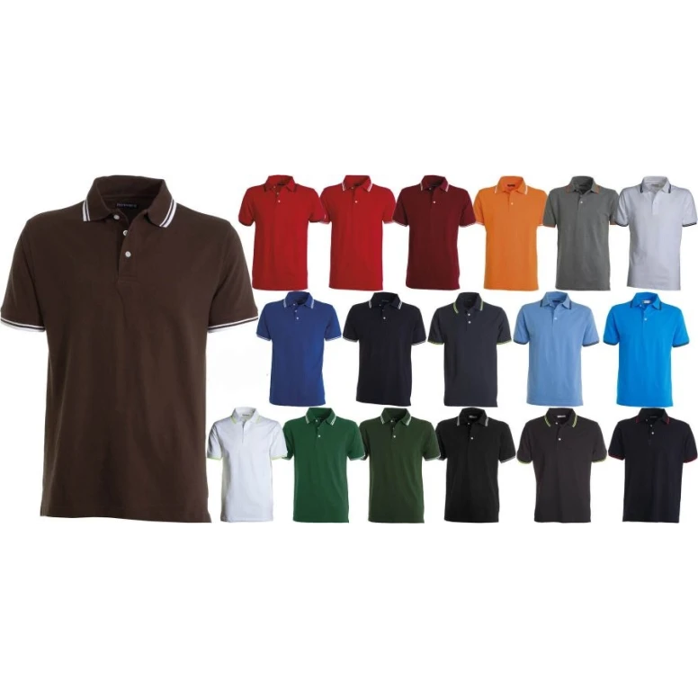 Polo de trabajo de algodón con refuerzos y costuras Stretch Skipper - Payper