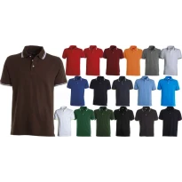 Polo de trabajo de algodón con refuerzos y costuras Stretch Skipper - Payper
